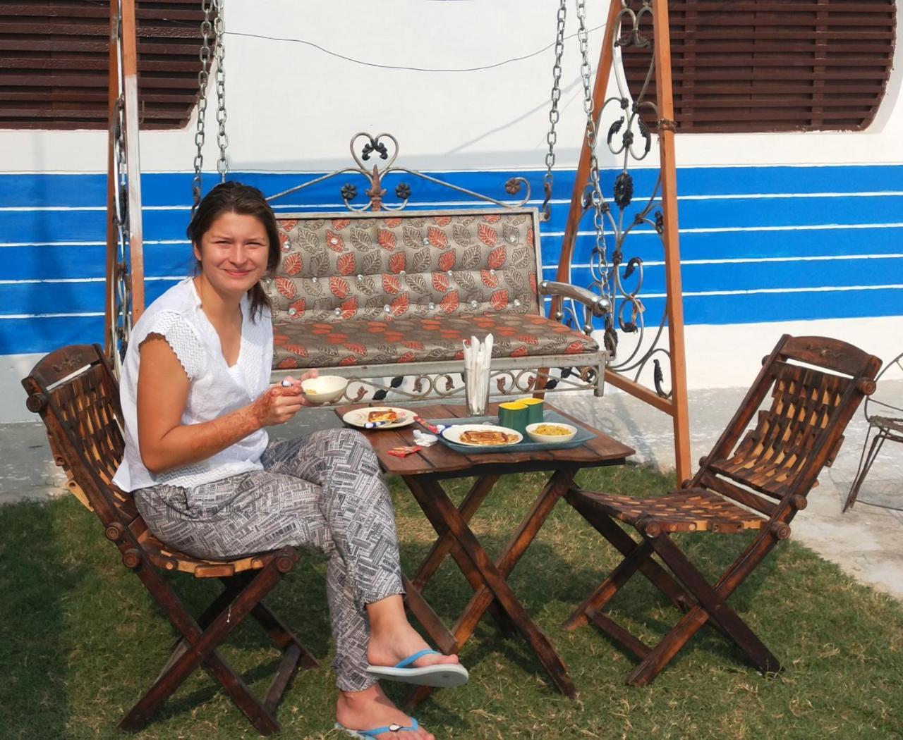 Mini Homestay Khajurāho Exteriör bild