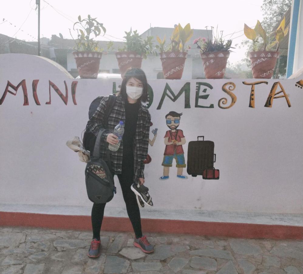 Mini Homestay Khajurāho Exteriör bild